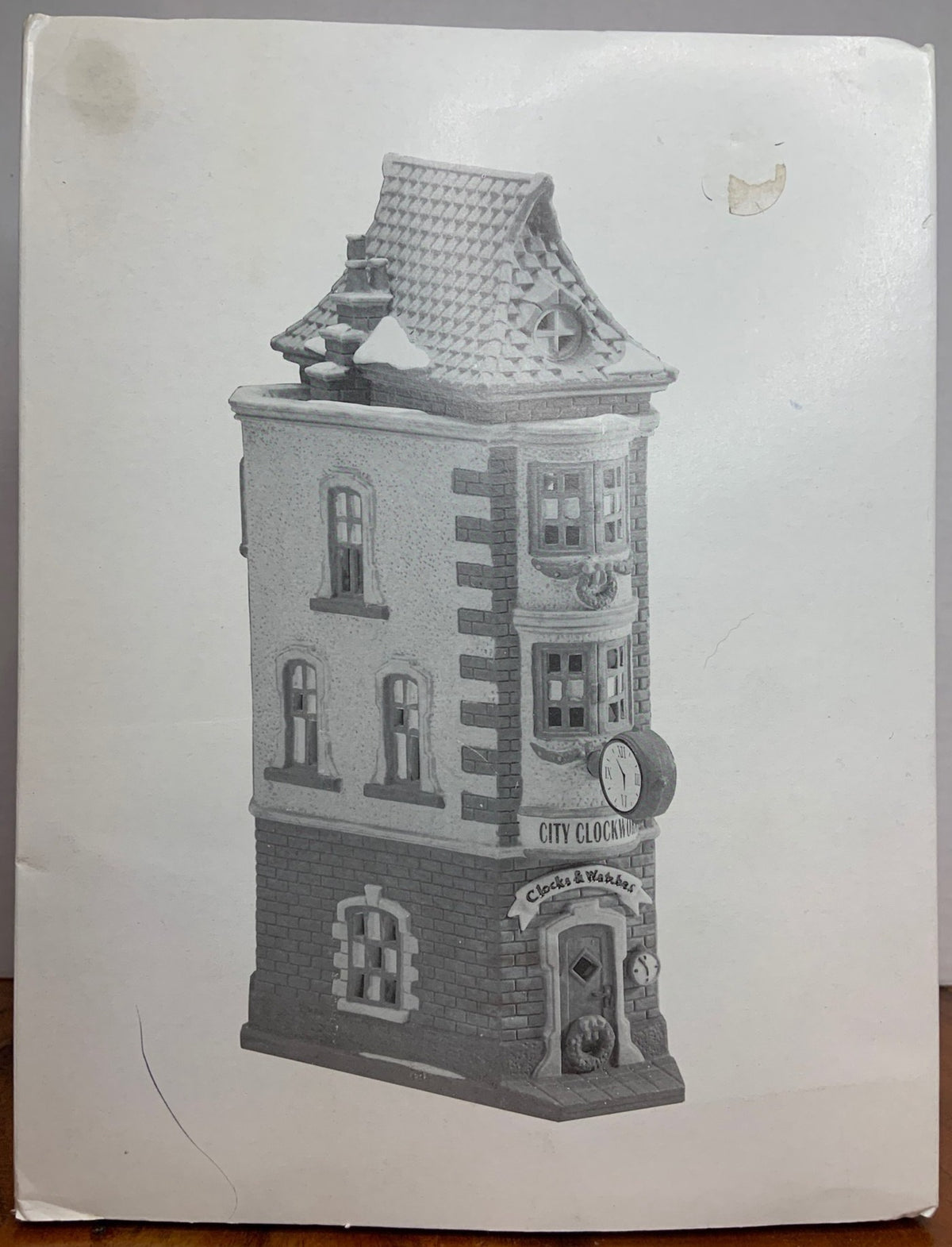 Dept 56 Christmas in the City "City Clockworks"