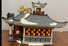 Load image into Gallery viewer, Dept 56- Snow Village &quot;Lucky Dragon Restaurant&quot;  side
