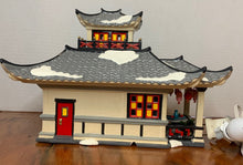 Load image into Gallery viewer, Retired Dept 56- Snow Village &quot;Lucky Dragon Restaurant&quot;  back
