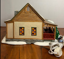 Load image into Gallery viewer, Dept 56- Snow Village &quot;Timberlake Outfitters&quot; back
