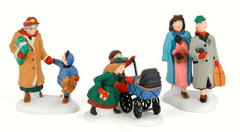 Department 56 Christmas in the City Let's Go Shopping