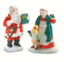 Load image into Gallery viewer, Dept 56 North Pole Santa and Mrs. Claus Accessory
