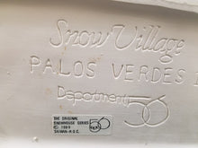 Load image into Gallery viewer, Retired Department 56 Snow Village Palos Verdes bottom
