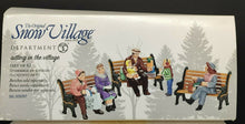 Load image into Gallery viewer, Dept 56- Snow Village &quot;Sitting in the Village&quot;
