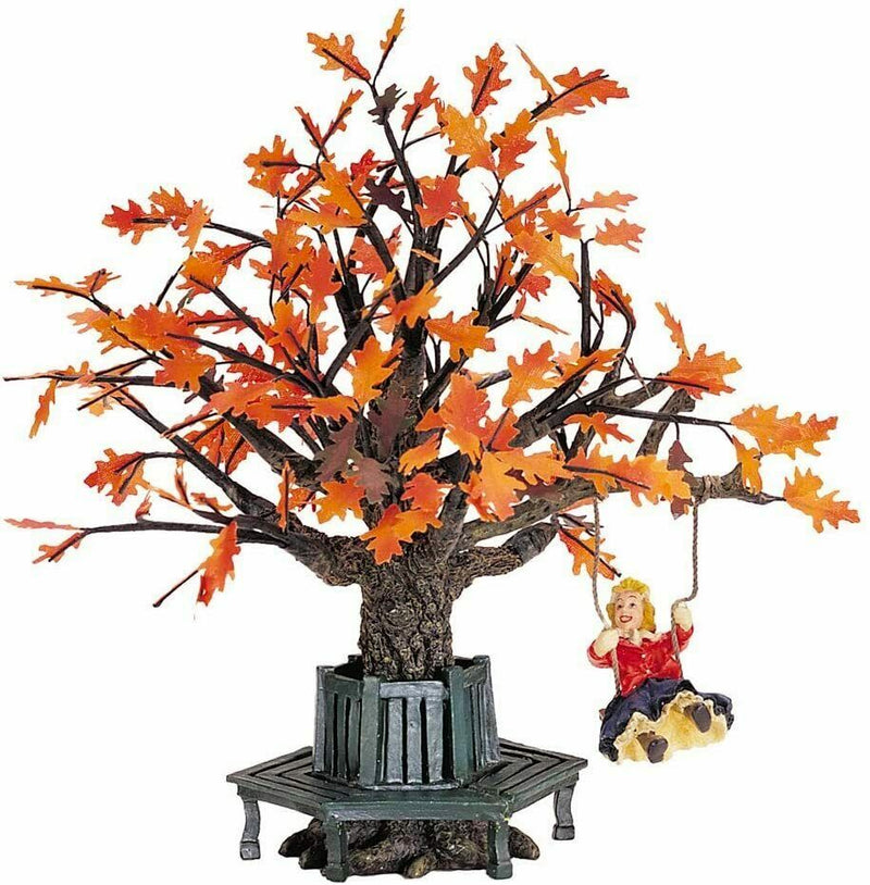 Dept 56- Village Accessory- "Swinging under the old oak tree" 