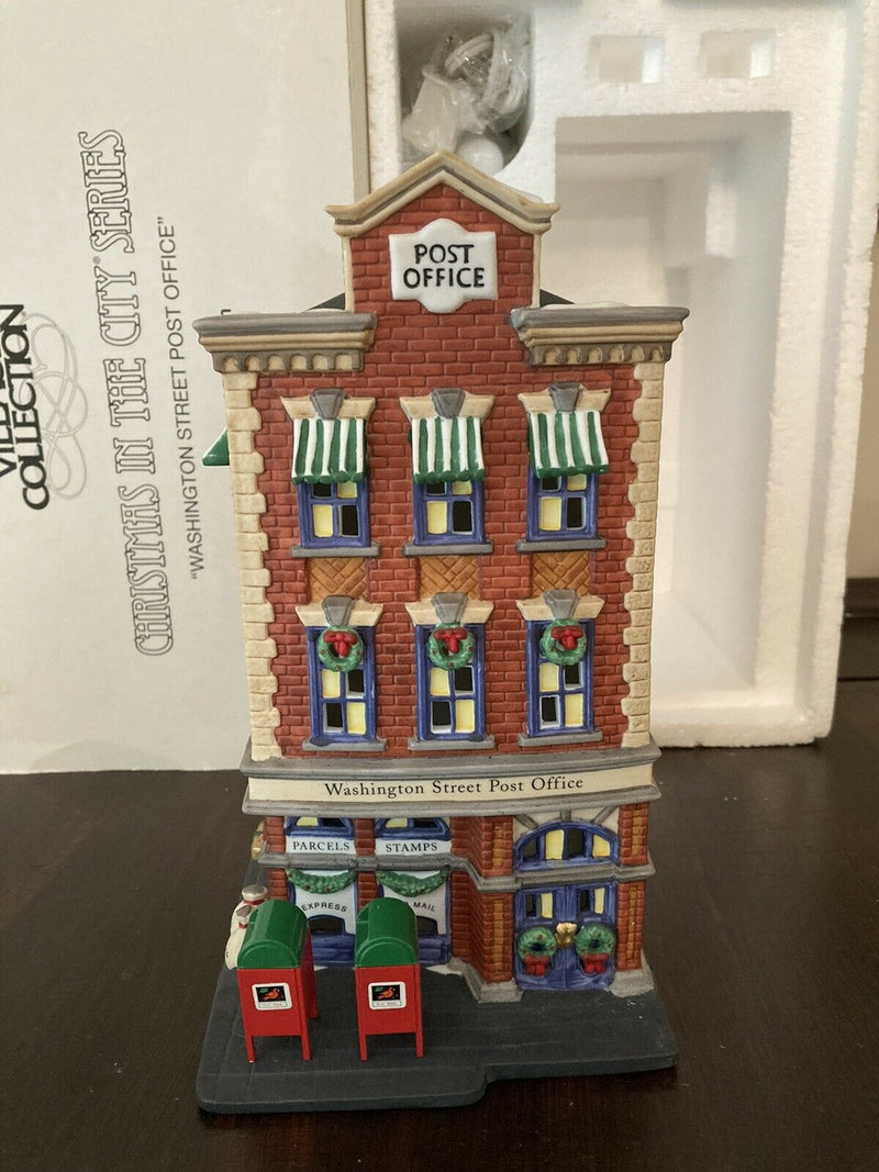 Dept 56- Christmas in the City "Washington Street Post Office"