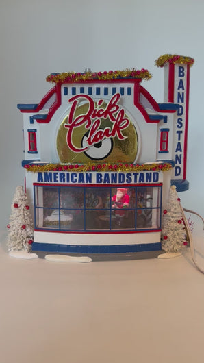 Dept 56- Snow Village Dick Clark "American Bandstand" 