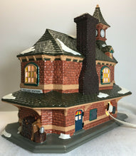 Load image into Gallery viewer, Department 56 Snow Village - Village Station back

