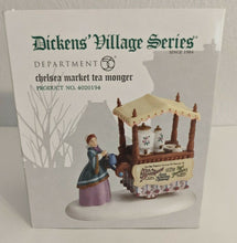 Load image into Gallery viewer, Retired Department 56- Dickens&#39; Village &quot;Chelsea Market Tea Monger &amp; Cart&quot;
