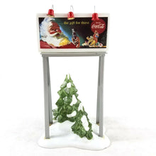 Load image into Gallery viewer, Department 56- Snow Village &quot;Coca-Cola Brand Billboard&quot;
