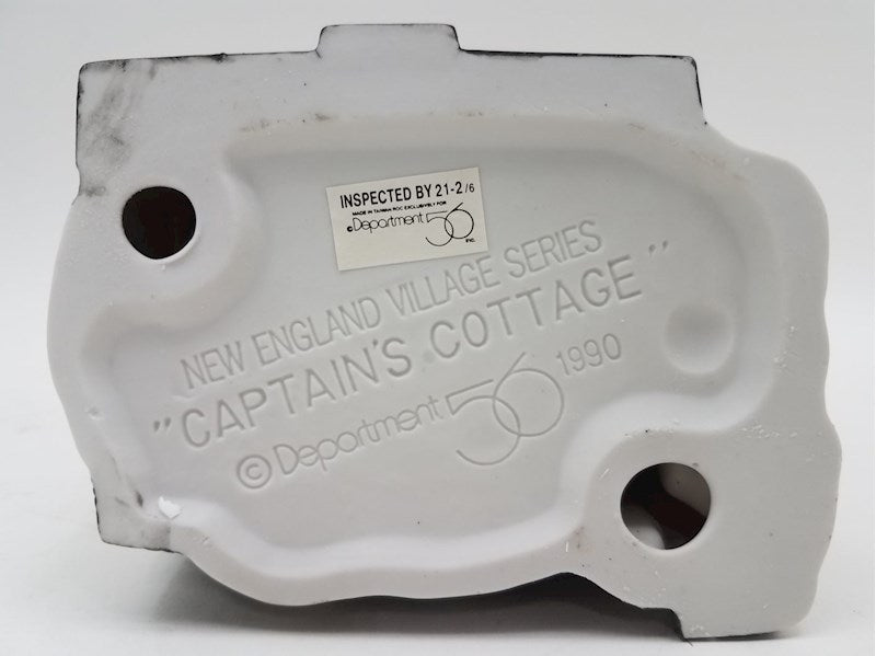 Retired Dept 56 Captain's Cottage