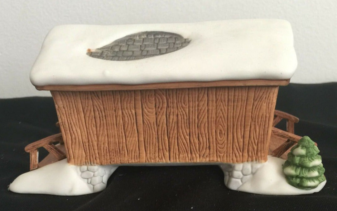 Dept 56- New England Village "Covered Wooden Bridge" accessory - no box