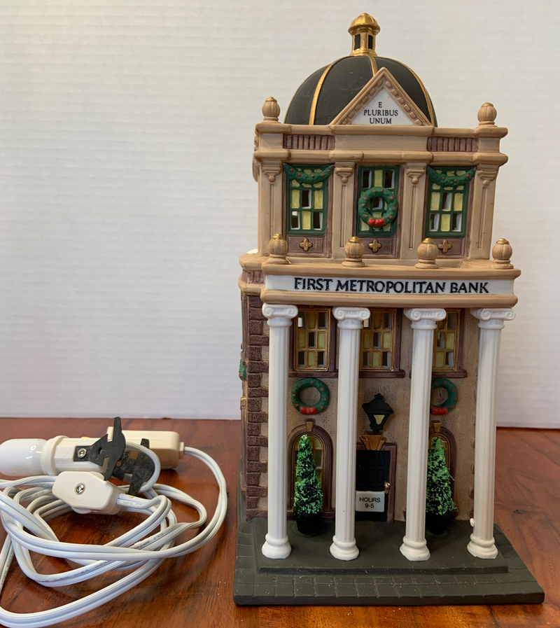 Department 56 Christmas in the City - First Metropolitan Bank