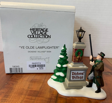 Load image into Gallery viewer, Department 56 Dickens' Village Ye Olde Lamplighter Accessoy
