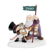Load image into Gallery viewer, Department 56- North Pole Village &quot;Happy New Year&quot;
