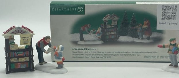 Dept 56- Dickens' Village "A Treasured Book"