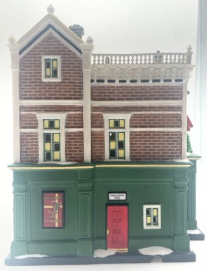 Department 56- Christmas in the City "Visiting Santa at Finestrom's" set of 5