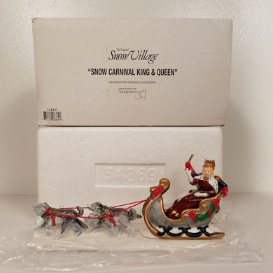 Department 56 Snow Village - Snow Carnival King & Queen