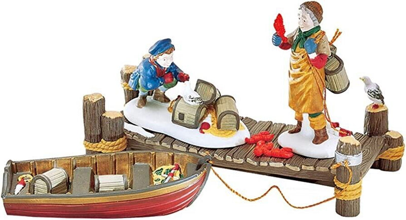Dept 56- New England Village "Lobster Trappers"