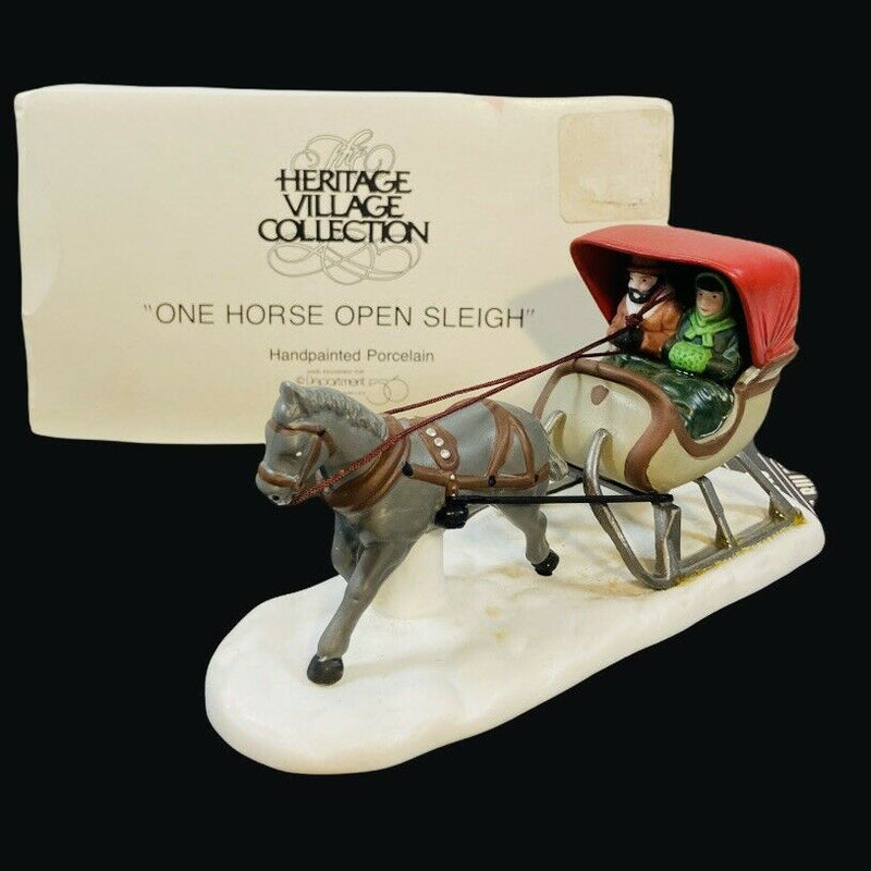 Dept 56- Heritage Village "One Horse Open Sleigh"
