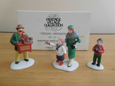 Department 56 Christmas in the City Organ Grinder