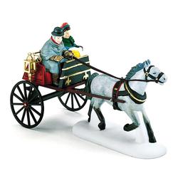 Dept 56- Dickens' Village "Red Christmas Sulky"