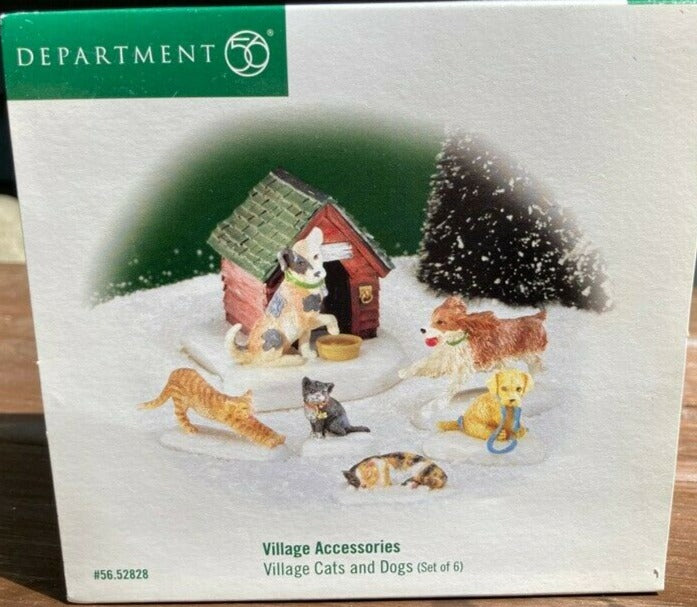 Dept 56- Village "Cats & Dogs"