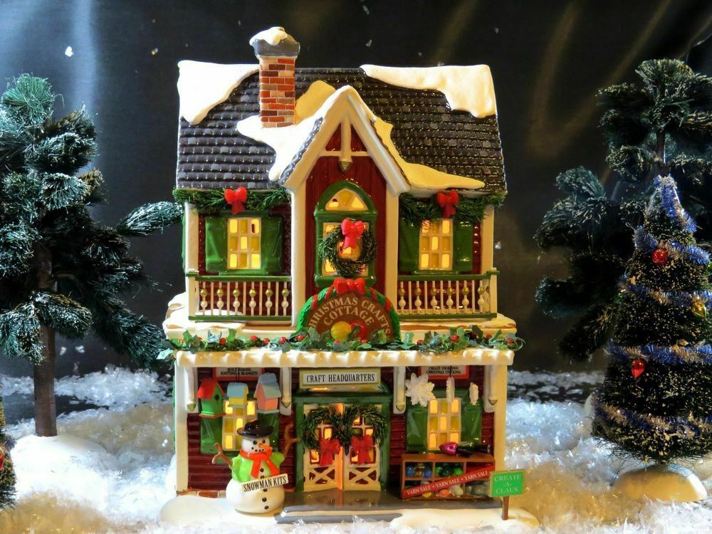 Department 56 Snow Village Christmas Crafts Cottage