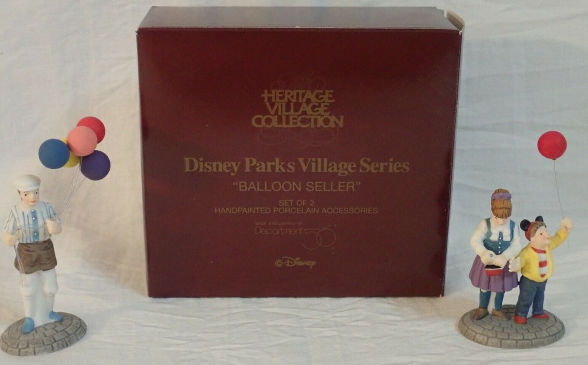 Department 56- Disney Parks Village "Balloon Seller"