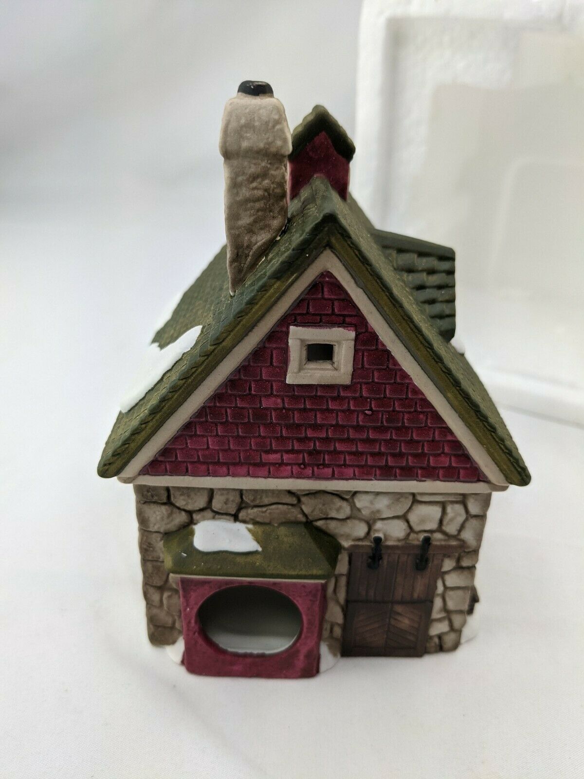 Dept 56 Otis Hayes Butcher Shop back