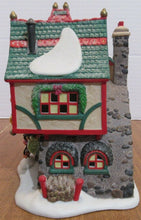 Load image into Gallery viewer, Department 56 North Pole Village &quot;Glass Ornament Works&quot; side
