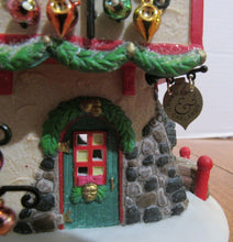 Load image into Gallery viewer, Dept 56 North Pole Village &quot;Glass Ornament Works&quot; detail
