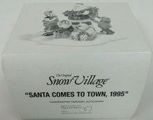 Load image into Gallery viewer, Department 56- Snow Village &quot;Santa Comes to Town&quot;

