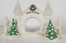 Load image into Gallery viewer, Department 56 Snow Village Snow Carnival Ice Palace gate
