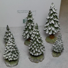 Load image into Gallery viewer, Department 56- Village Accessory &quot;Snowy Evergreens&quot; small
