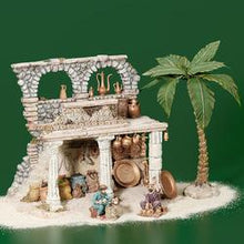 Load image into Gallery viewer, Department 56 Little Town of Bethlehem Spice &amp; Copper Vendor&#39;s Colonnade
