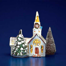 Load image into Gallery viewer, RARE Retired Department 56 Snow Village Steepled Church
