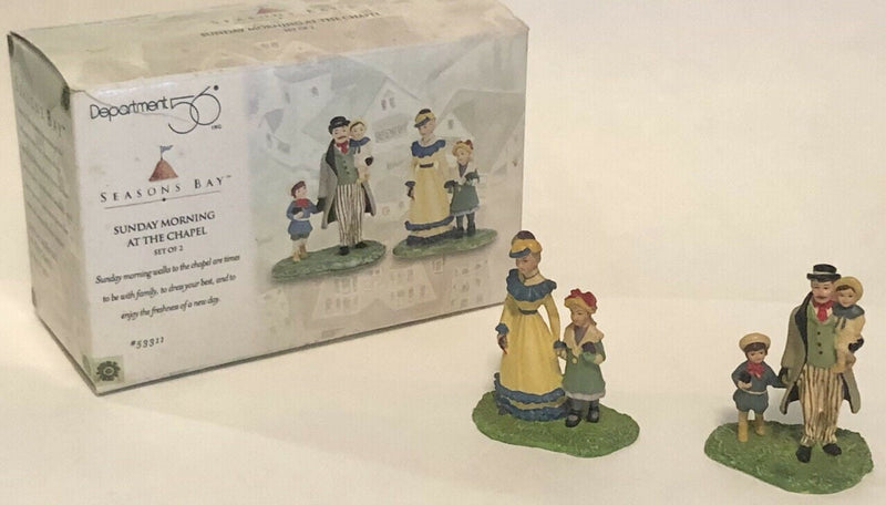 Dept 56- Seasons Bay "Sunday Morning at the Chapel"