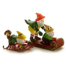 Load image into Gallery viewer, Department 56- North Pole Village "Testing the Toys" 
