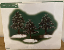 Load image into Gallery viewer, Department 56- Village Accessories &quot;Village Frosted Spruce- small&quot;
