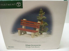 Load image into Gallery viewer, Dept 56- Village Accessory &quot;Park Bench&quot; 
