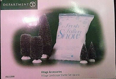 dept 56- Village Landscape Starter set