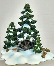 Load image into Gallery viewer, Dept 56- “Village Wagon-wheel Pine Grove” tree
